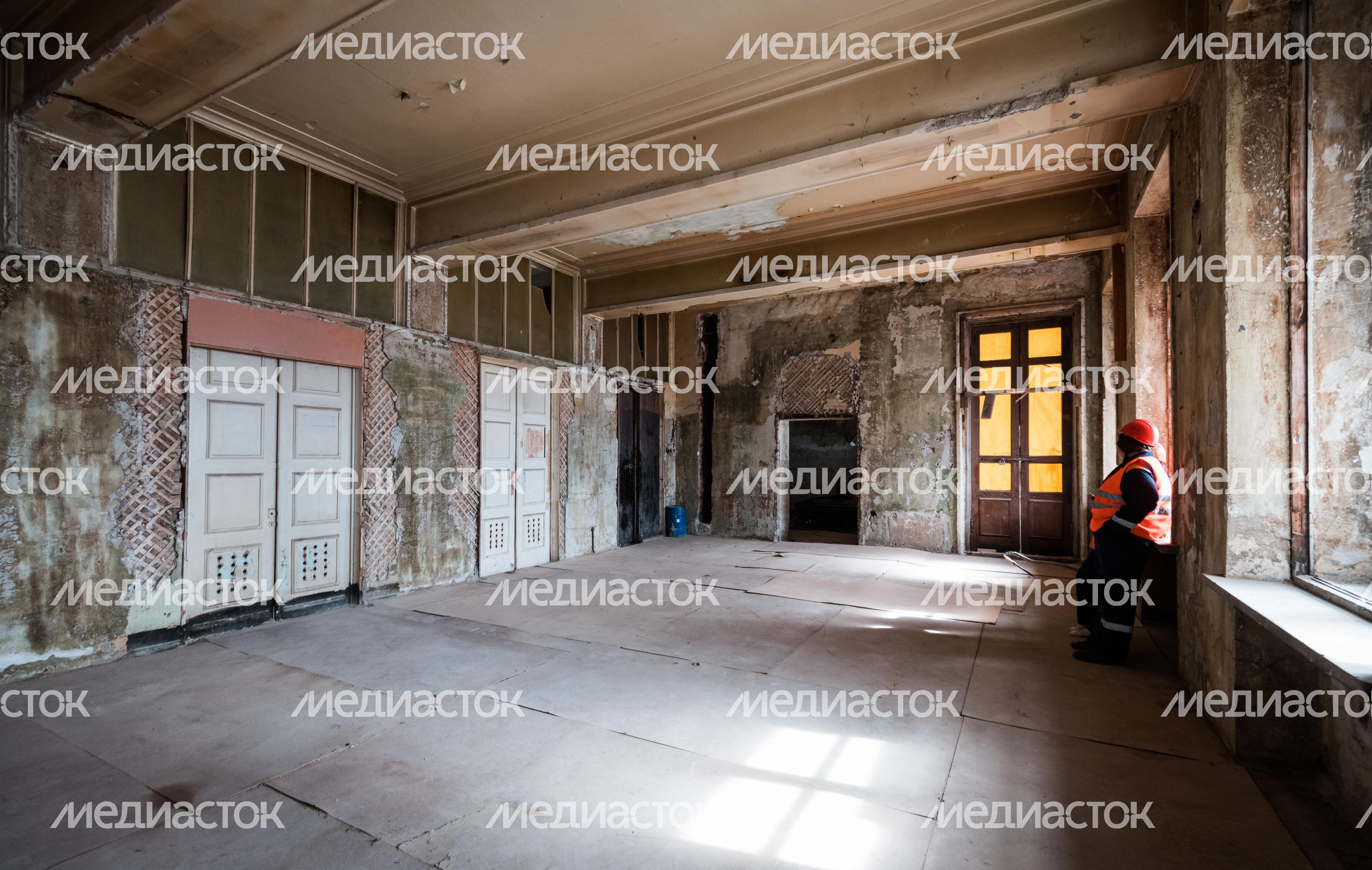 Реставрация Северного речного вокзала