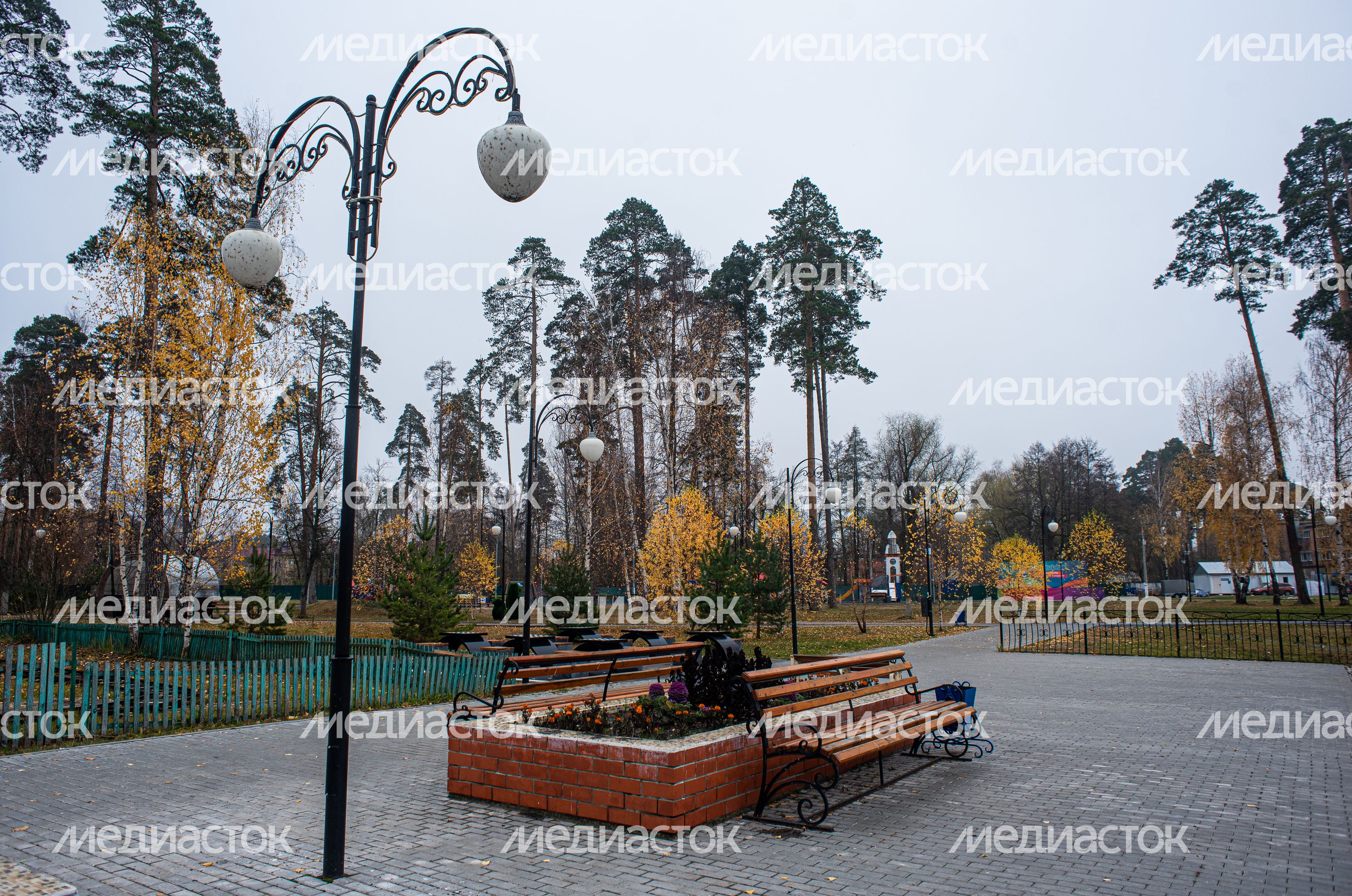 Осенние виды города Шатура