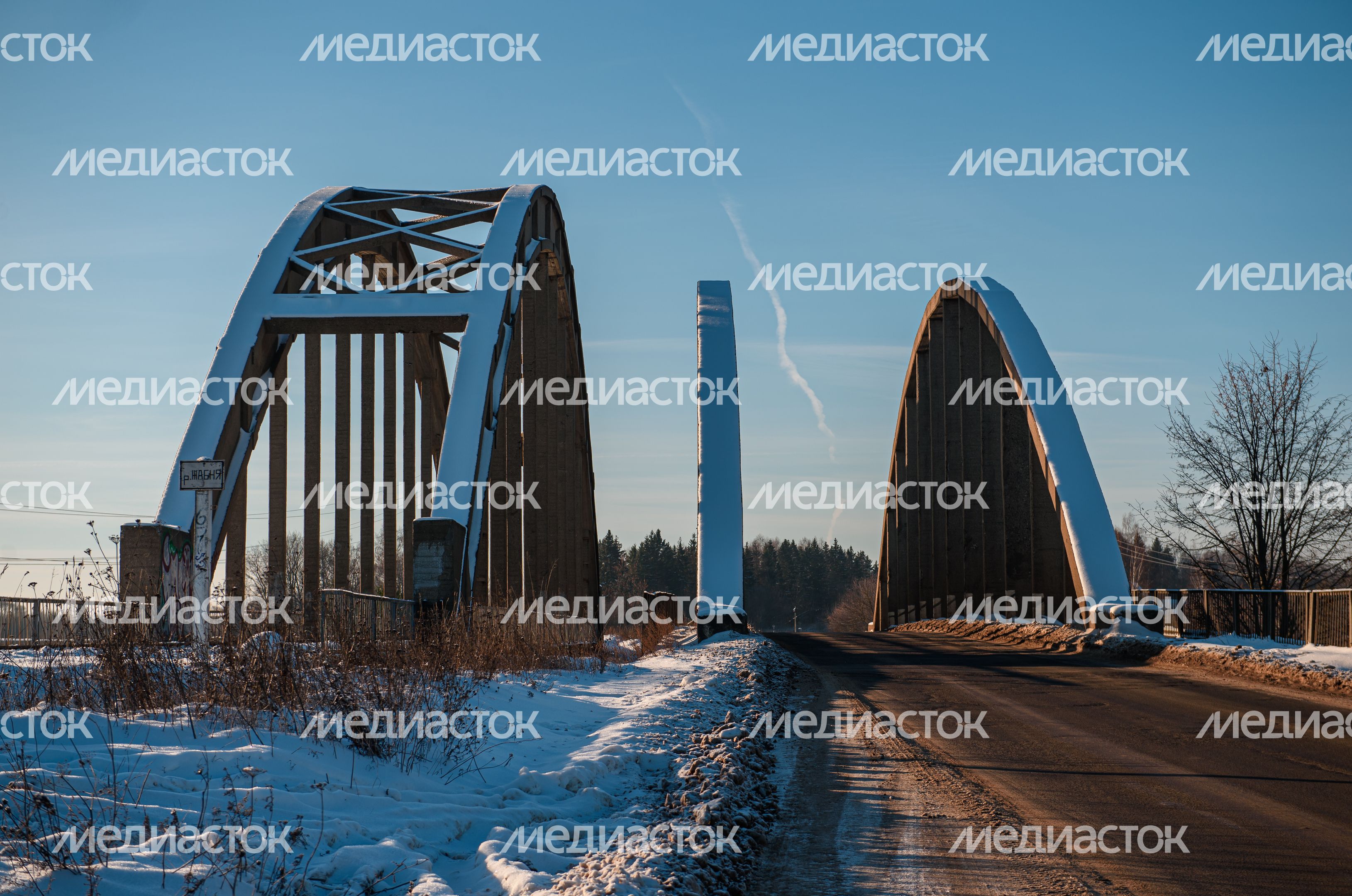 Зимние виды города Калязин