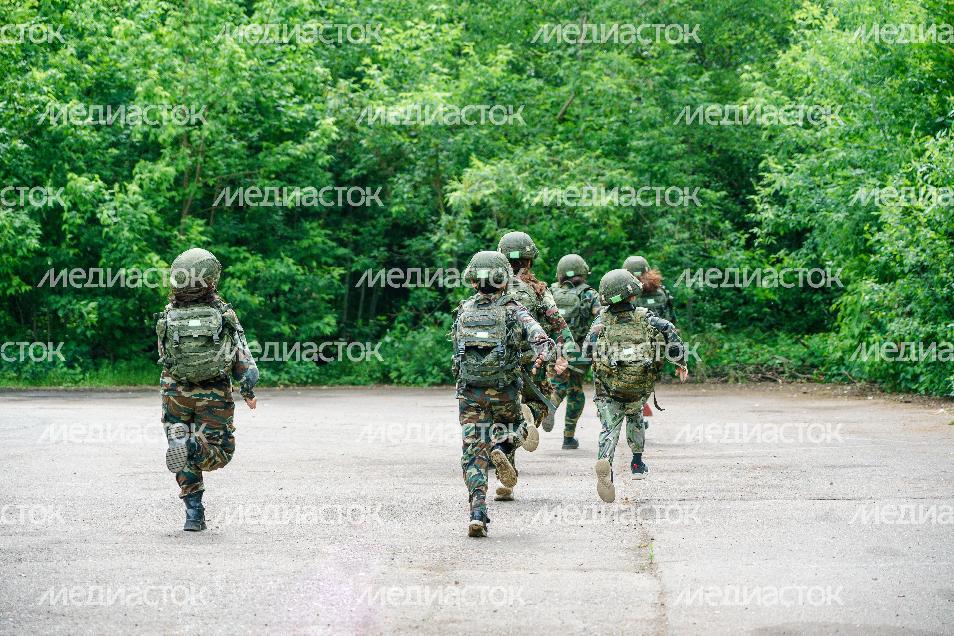 Межрегиональные соревнования воспитанников военно-патриотических клубов «Суворовские сборы» в Раменском
