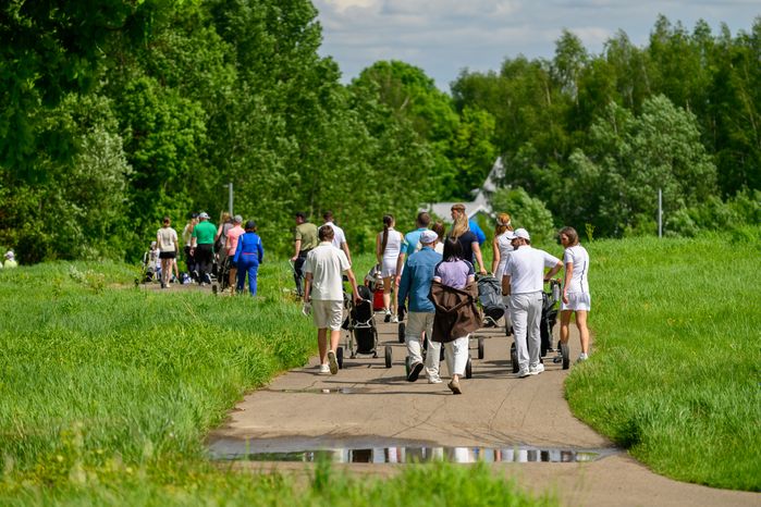 Открытие сезона в гольф-клубе «Целеево» Дмитровского округа