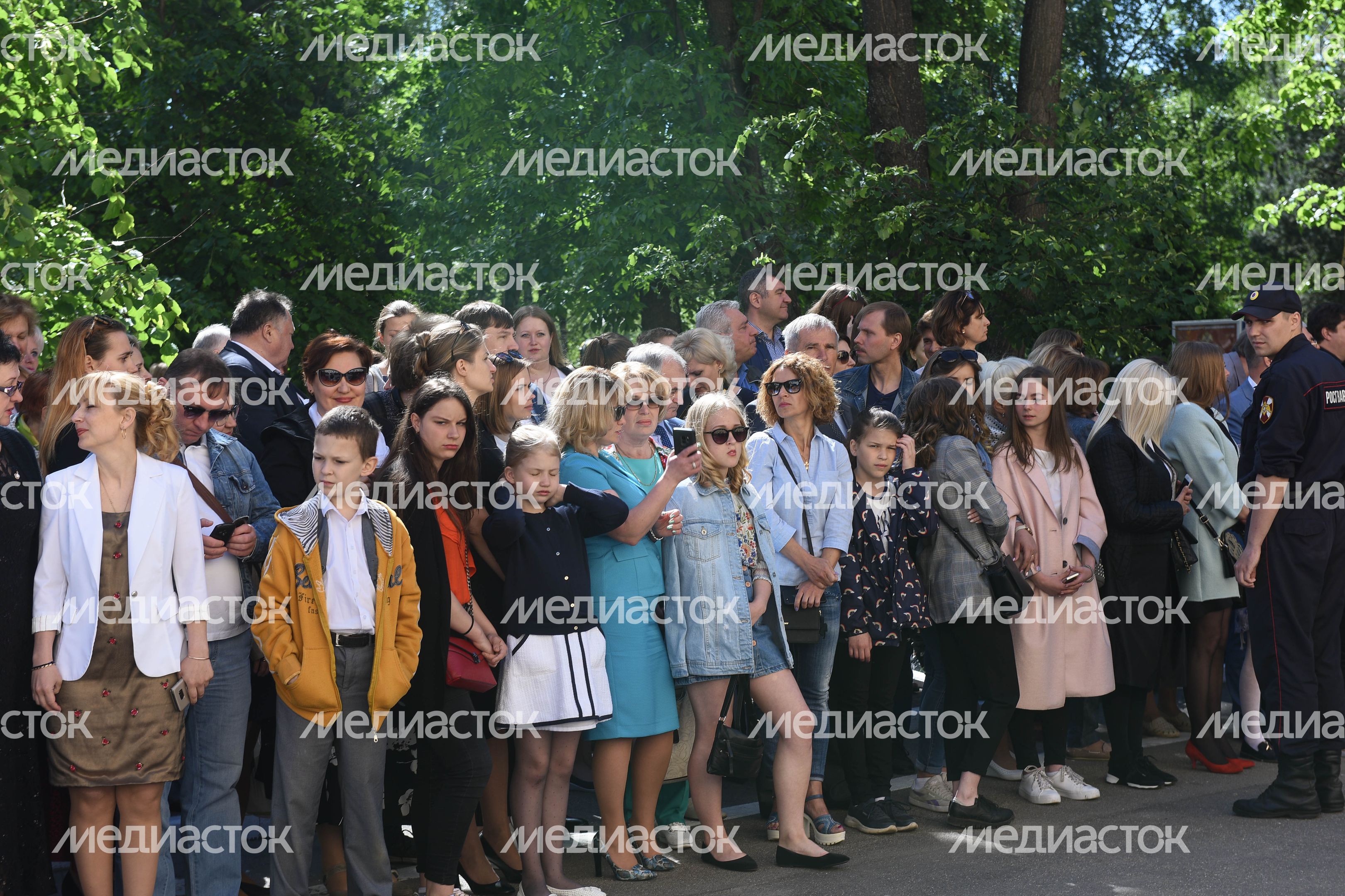 Последний звонок в Московском президентском кадетском училище имени М.А. Шолохова, 1 часть