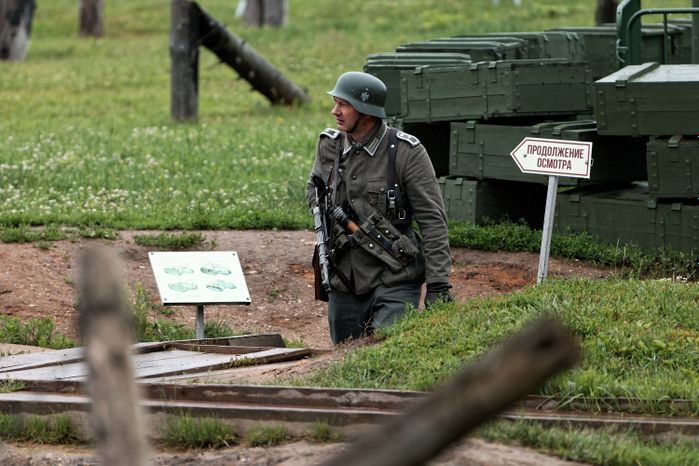 Военно-историческая реконструкция «Первый день войны» у Главного храма ВС РФ в День памяти и скорби