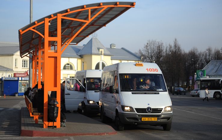 Маршрутное такси в Коломне