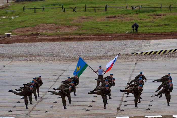 Международный военно-технический форум «Армия-2015». Динамический показ