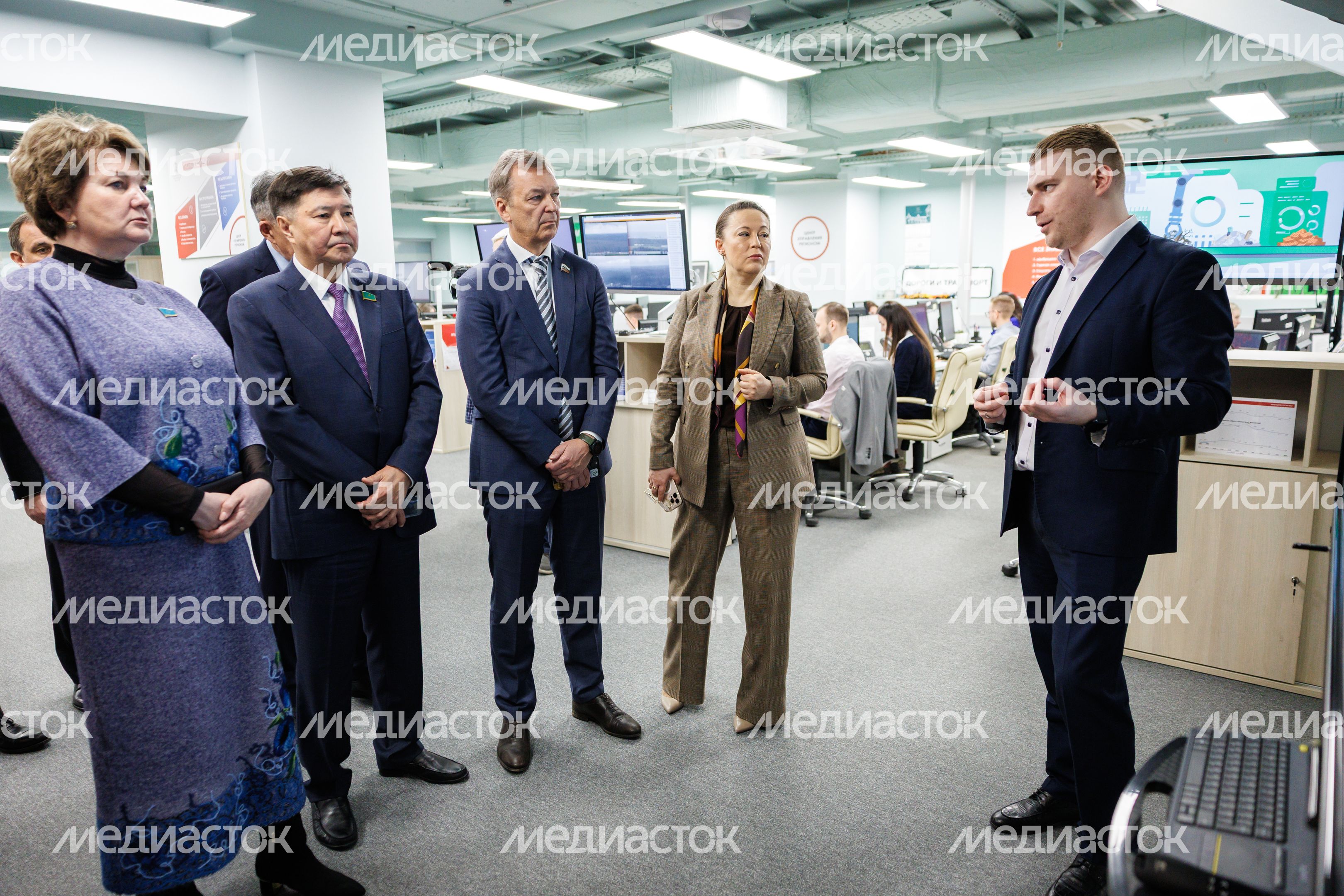 Делегация Казахстана посетила Центр управления регионом Делегация Казахстана посетила Центр управления регионом