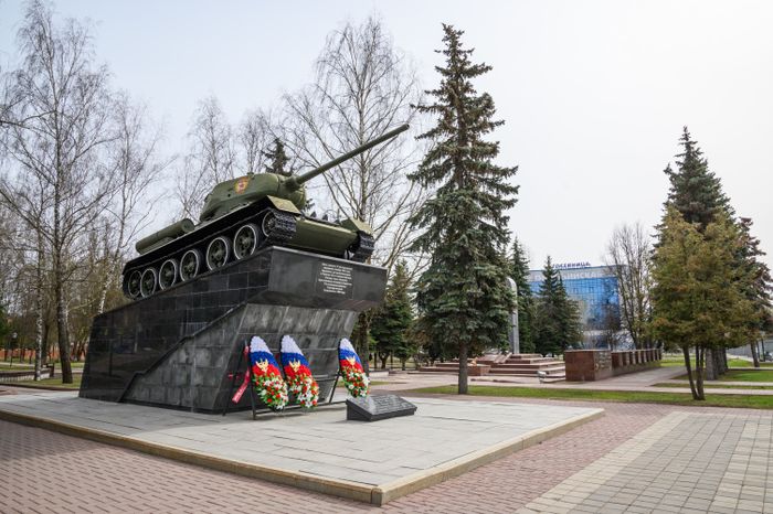 Бульвар воинской славы в Чехове