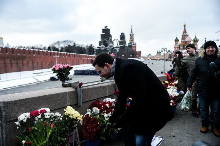 Марш памяти Бориса Немцова в Москве