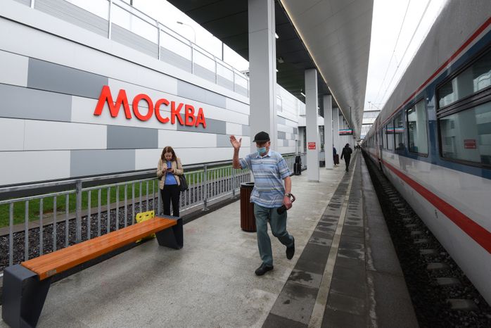 Открытие железнодорожного вокзала «Восточный» в Москве