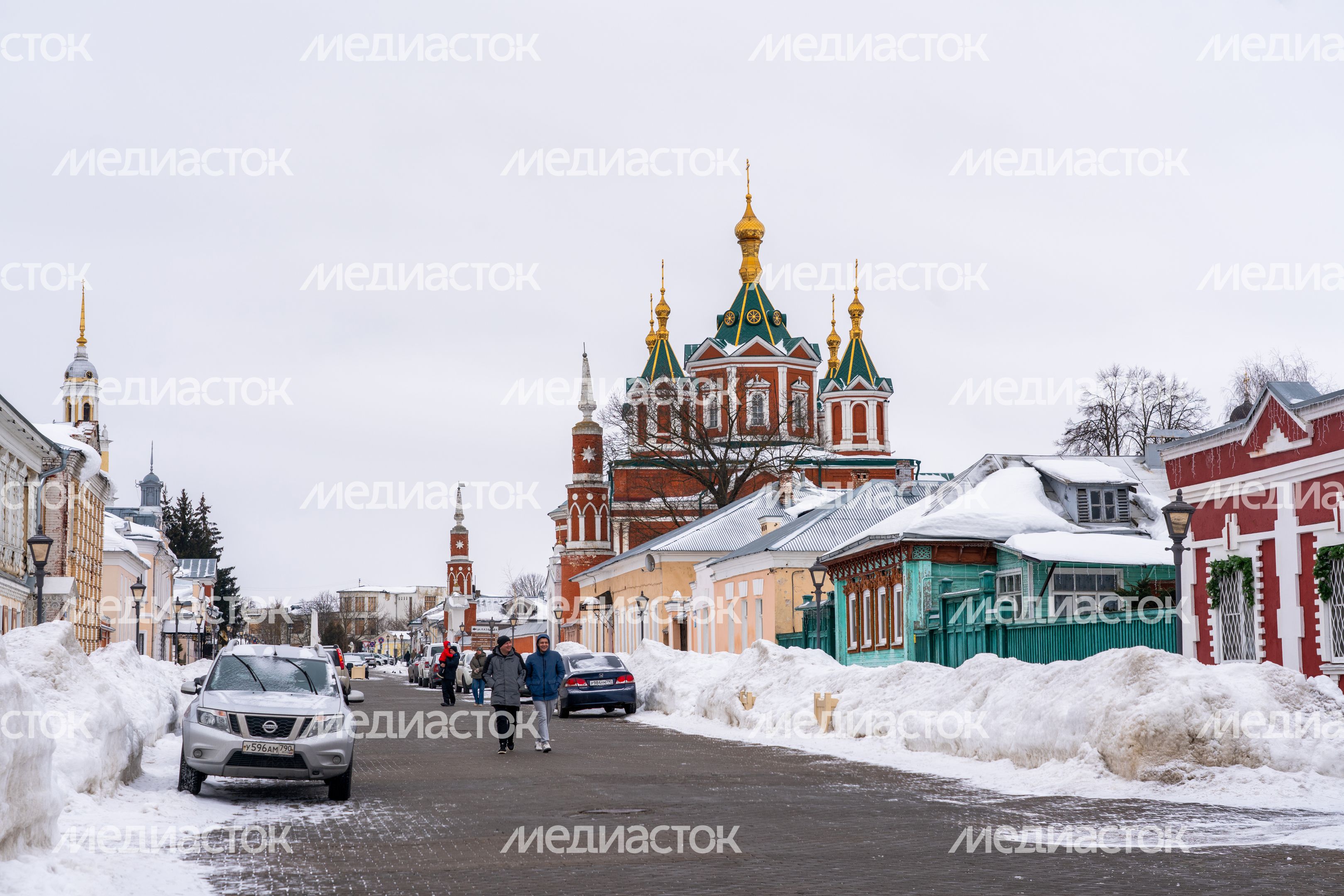 Улицы зимней Коломны Улицы зимней Коломны
