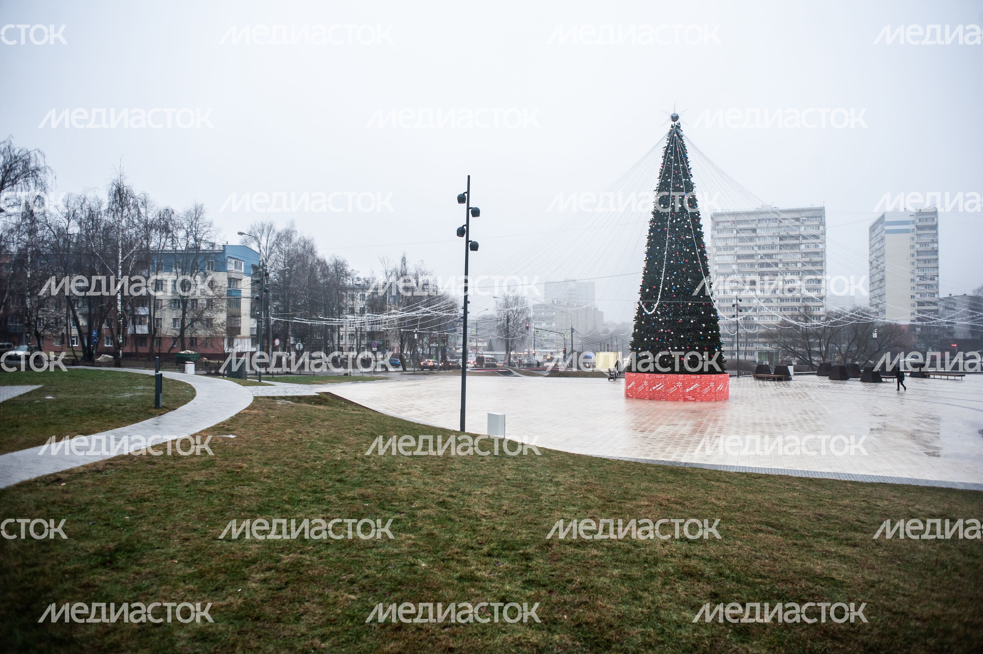 Виды города Видное