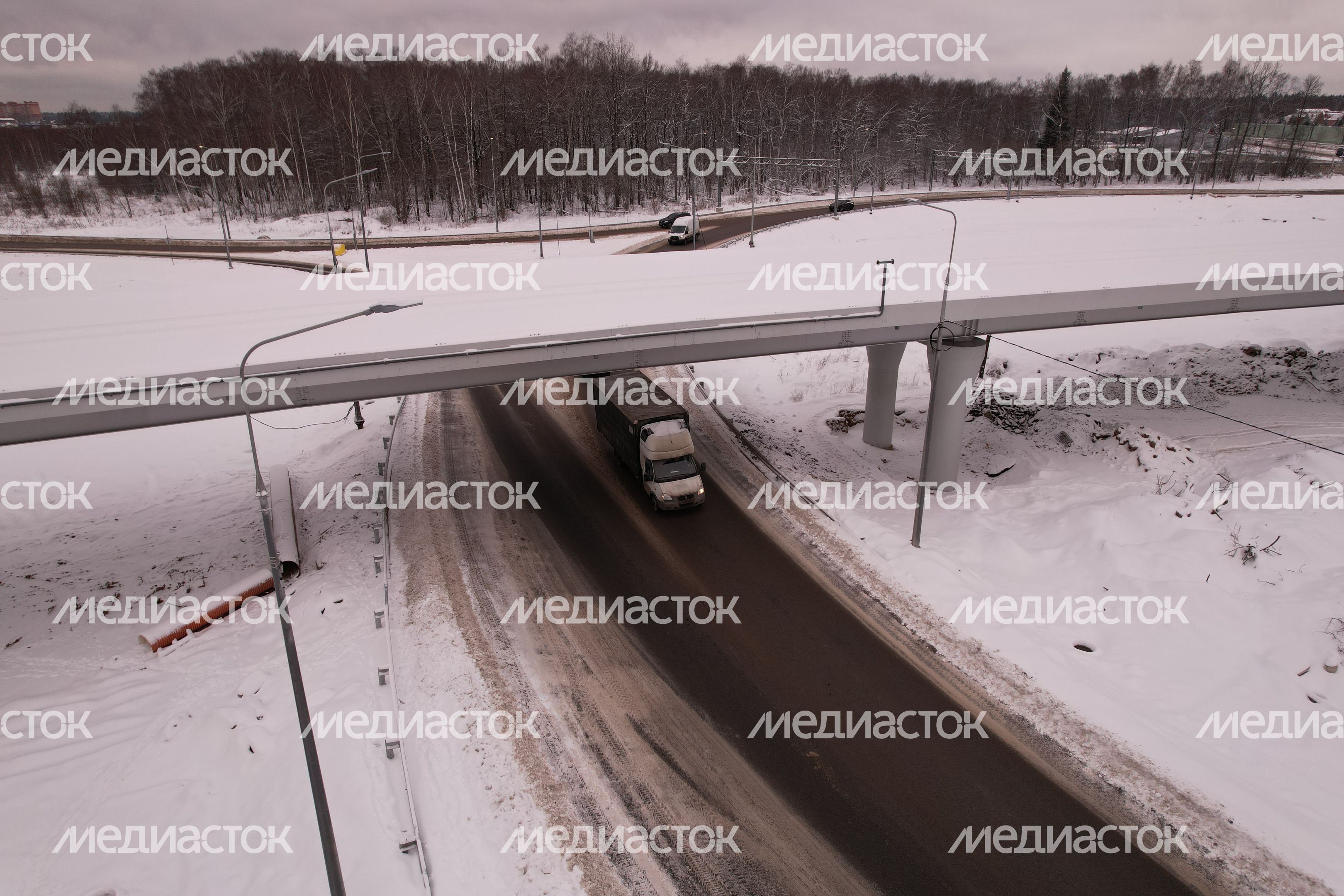 Третий этап Северного обхода Лобни завершили с опережением на год