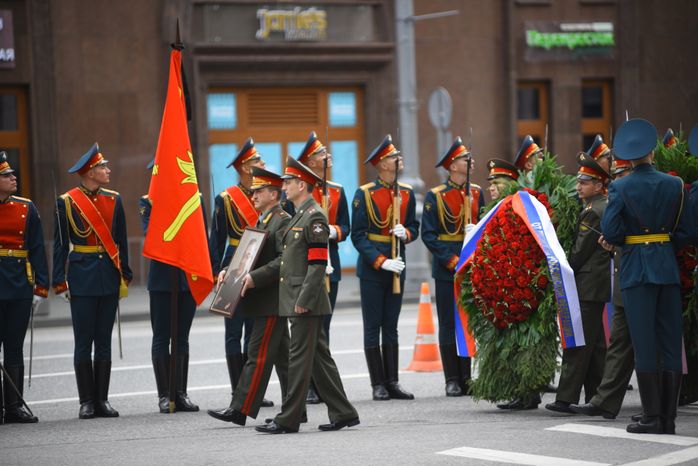 Церемония прощания с Евгением Примаковым