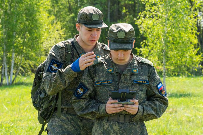 Военно-техническая игра "Арт-дуэль-2024" на аэродроме Волосово