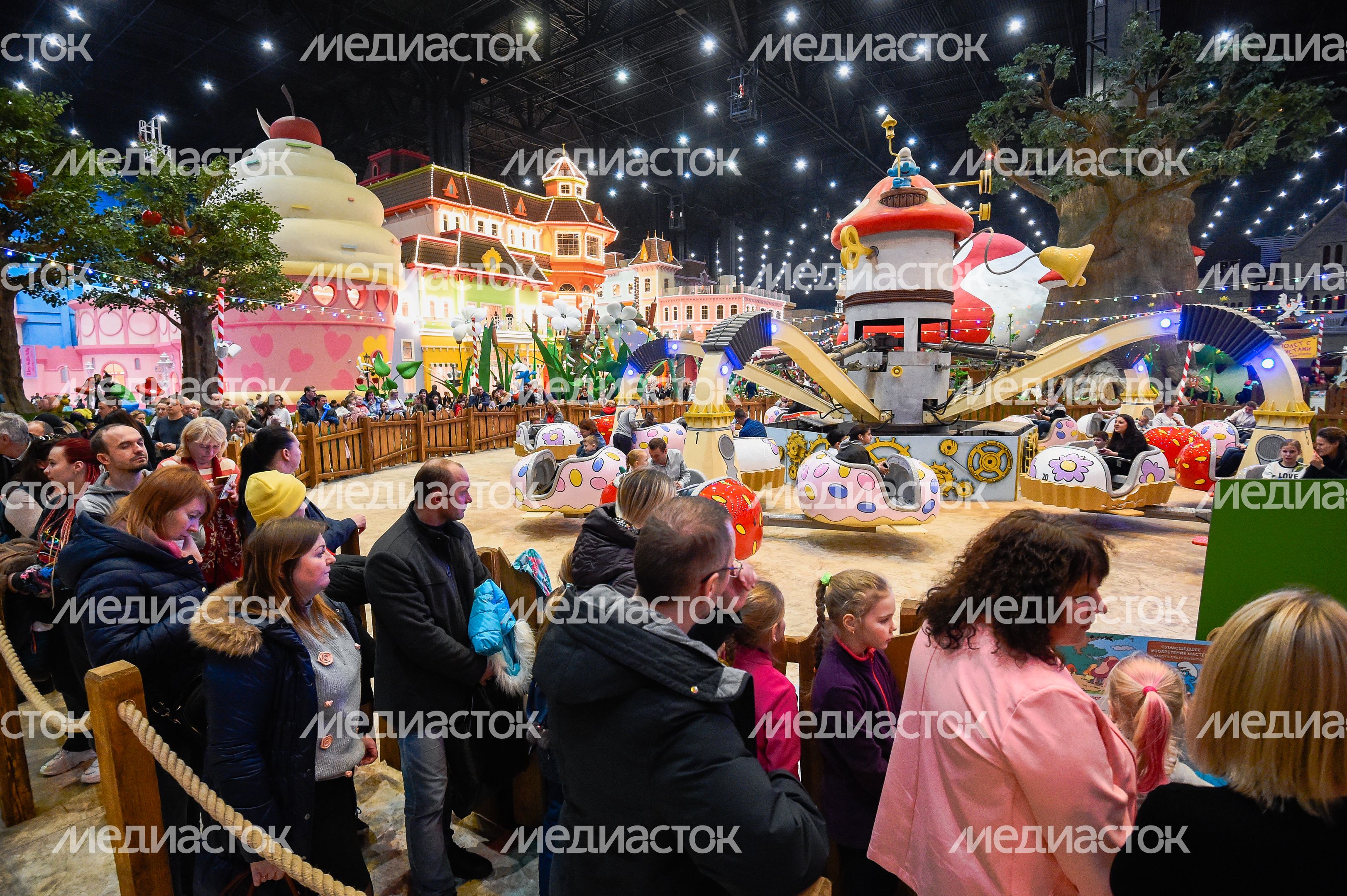 Открытие парка развлечений «Остров мечты» в Москве
