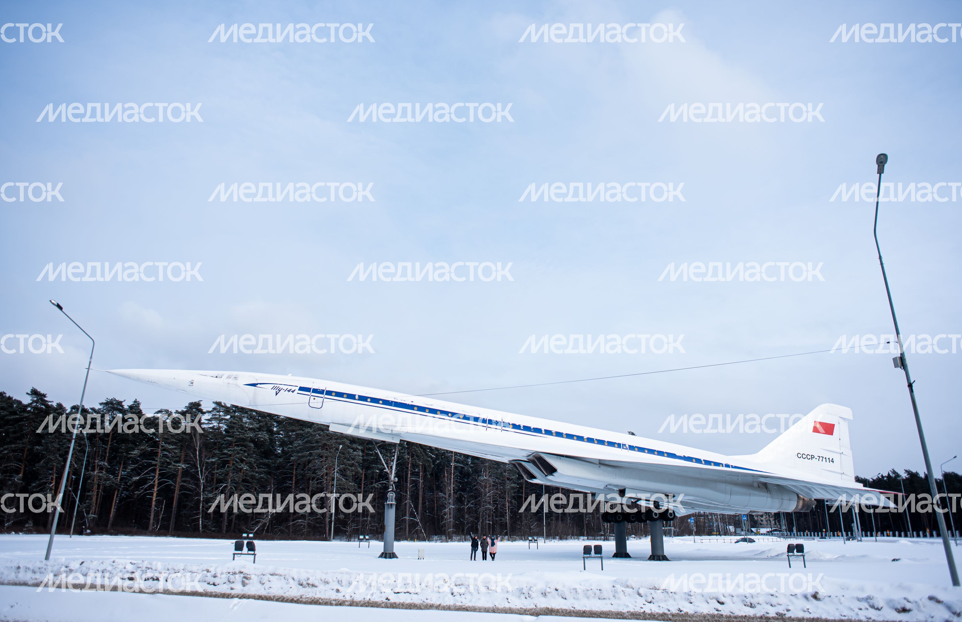 Зимние виды города Жуковский