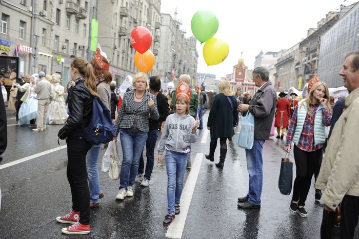 Празднование Дня города в Москве