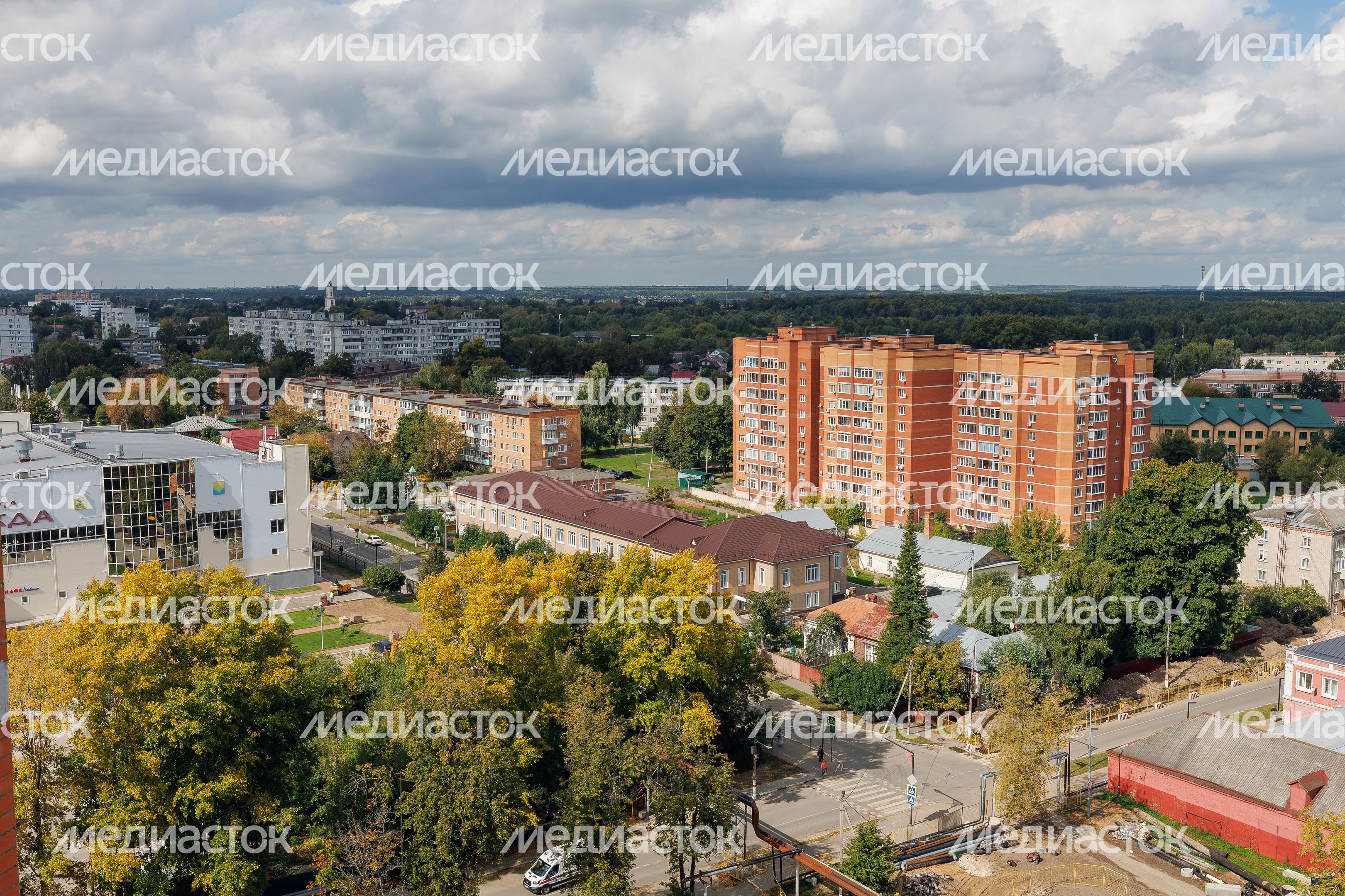 Летние виды города Павловский Посад Летние виды города Павловский Посад