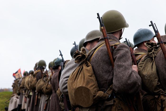 Военно-исторический фестиваль «Москва за нами. 1941 год» на Бородинском поле