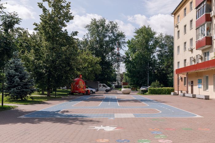 Детский сквер в Домодедово