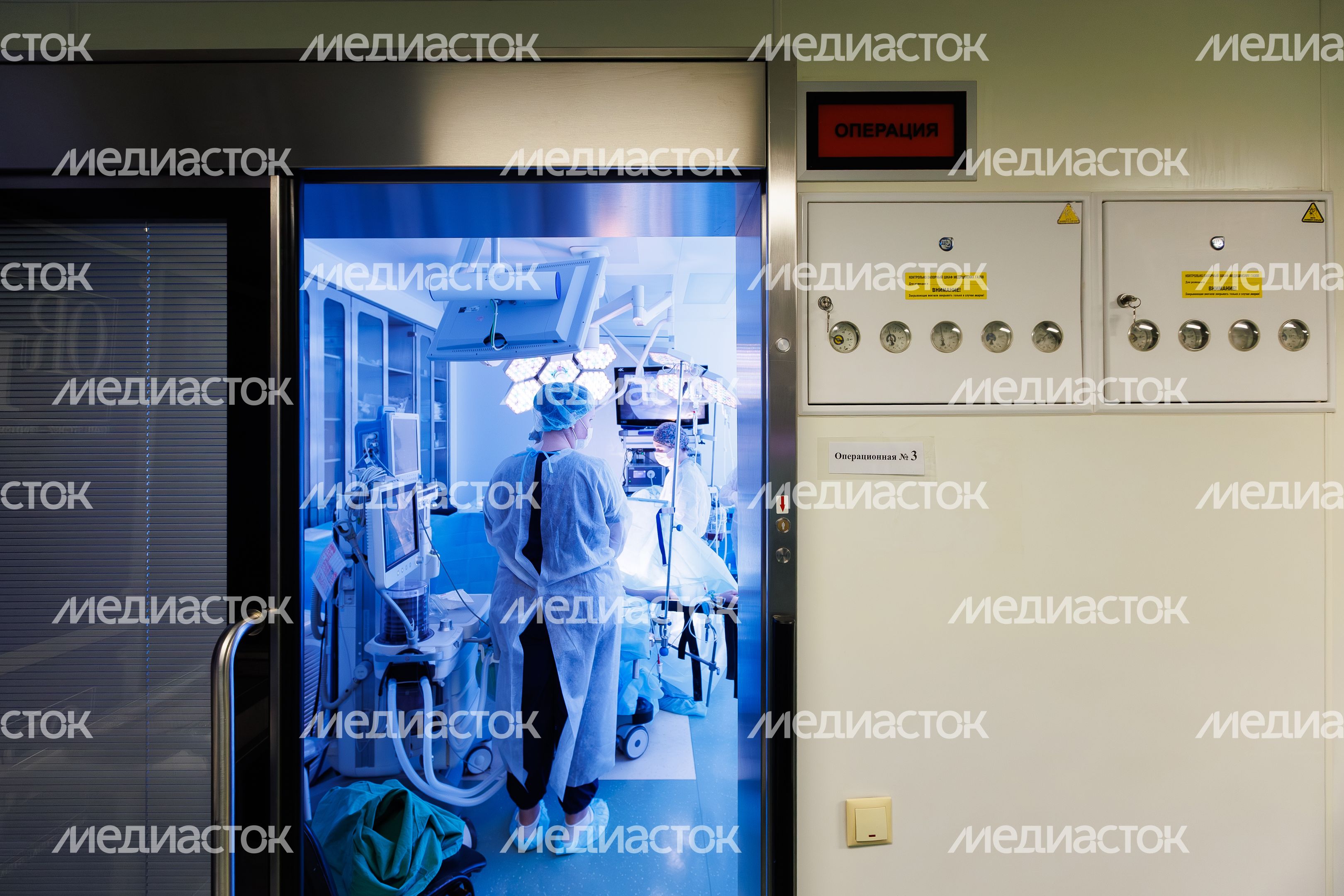 Операционная Московского областного НИИ акушерства и гинекологии имени академика В.И. Краснопольского (МОНИИАГ) Операционная Московского областного НИИ акушерства и гинекологии имени академика В.И. Краснопольского (МОНИИАГ)