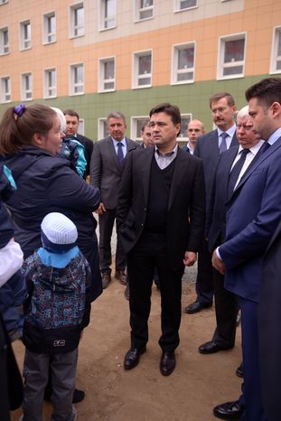 А. Воробьев посетил с рабочим визитом Красногорский район