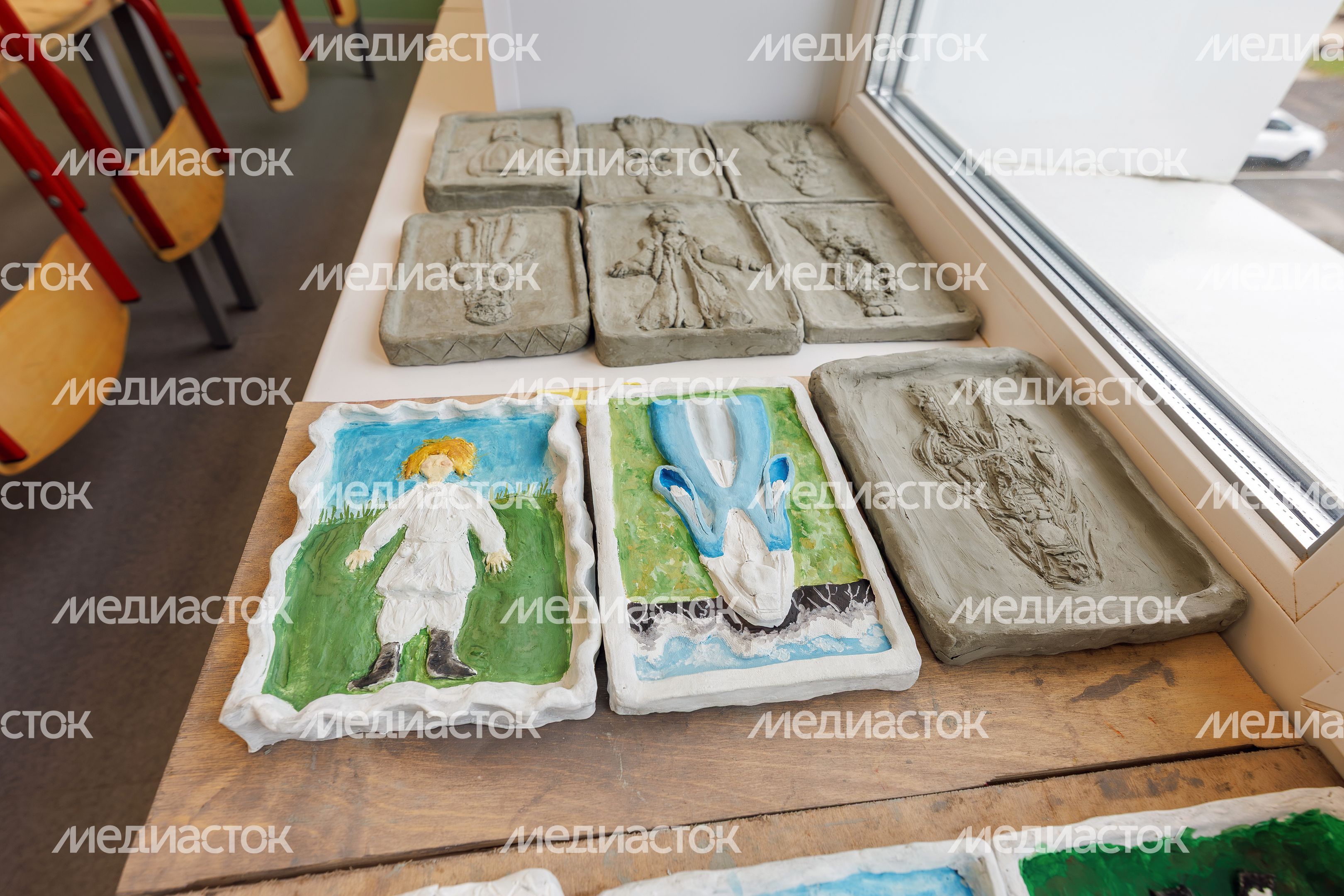 Кабинет для занятий скульптурой в детской школе искусств «Гармония» Наро-Фоминска после капремонта