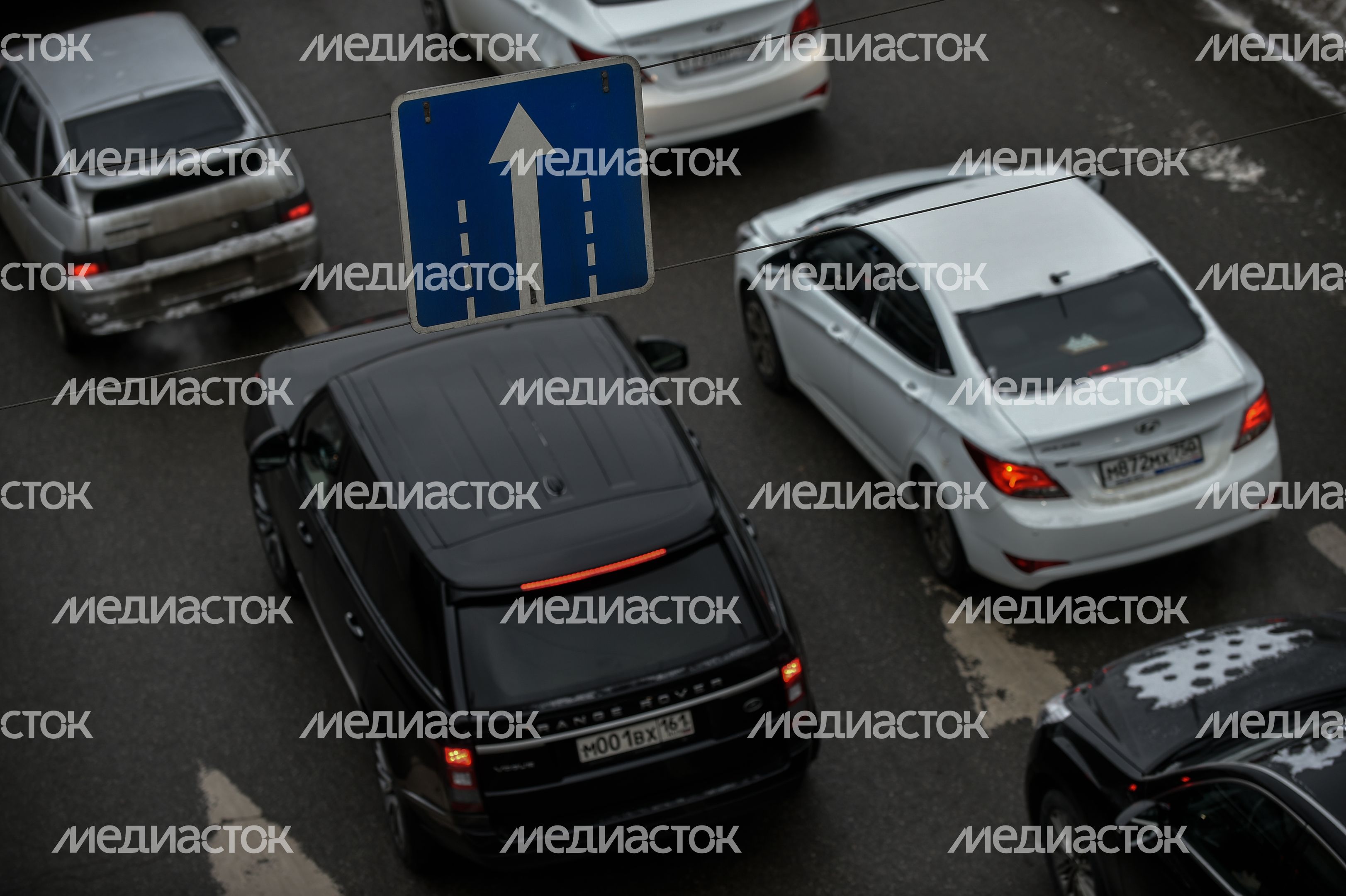 Дорожная ситуация в Москве