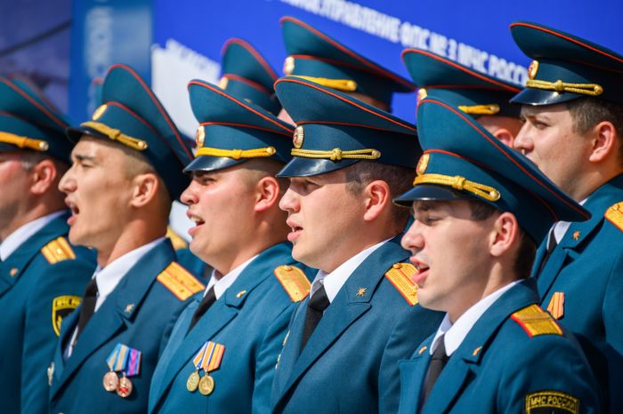 Соревнования по пожарно-спасательному спорту среди специальных управлений МЧС России