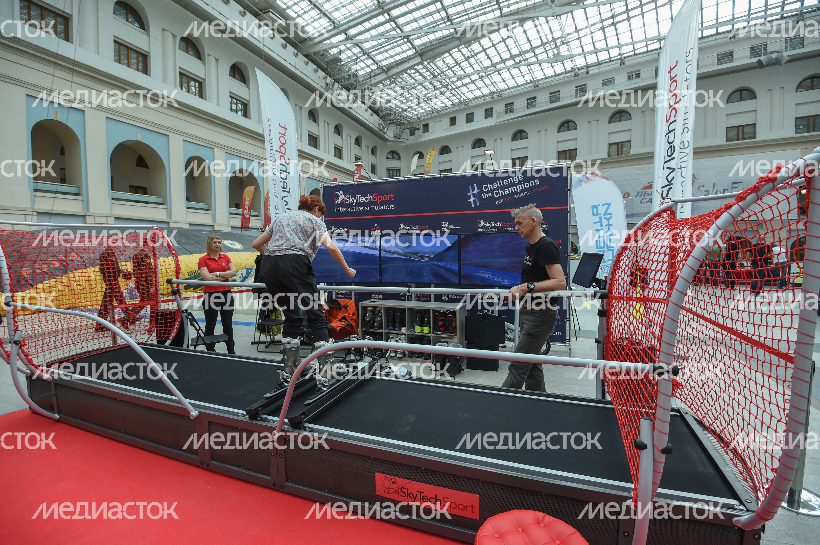Выставка в рамках проведения XXIV Лыжного Салона в Гостином дворе