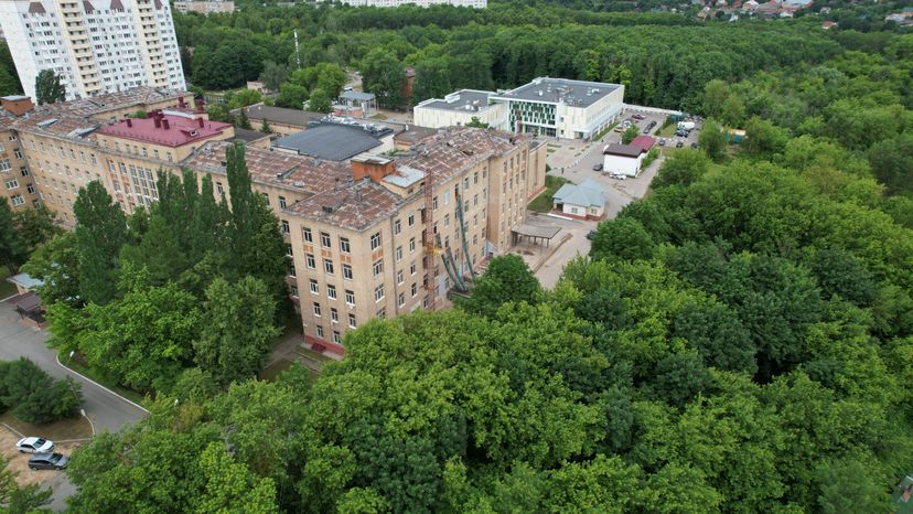 Капремонт хирургического корпуса Подольской областной больницы