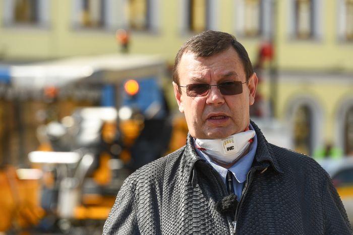 Нанесение дорожной разметки в Москве