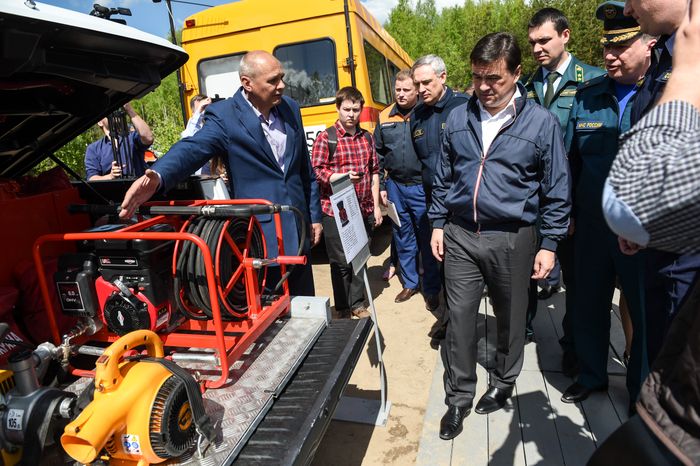 Губернатор провел совещание по вопросам готовности Подмосковья к пожароопасному сезону 2017 года
