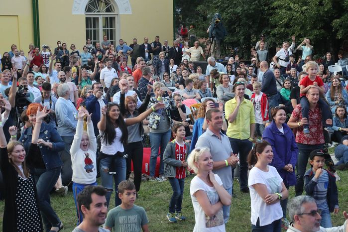 Визит Андрея Воробьева на  IV Международный фестиваль «Jazzовые сезоны» в Ленинском муниципальном районе. 