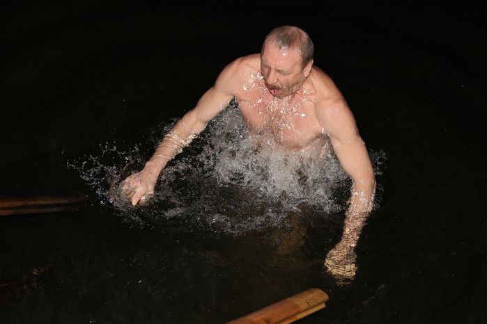 Крещенские купания в Рузском районе