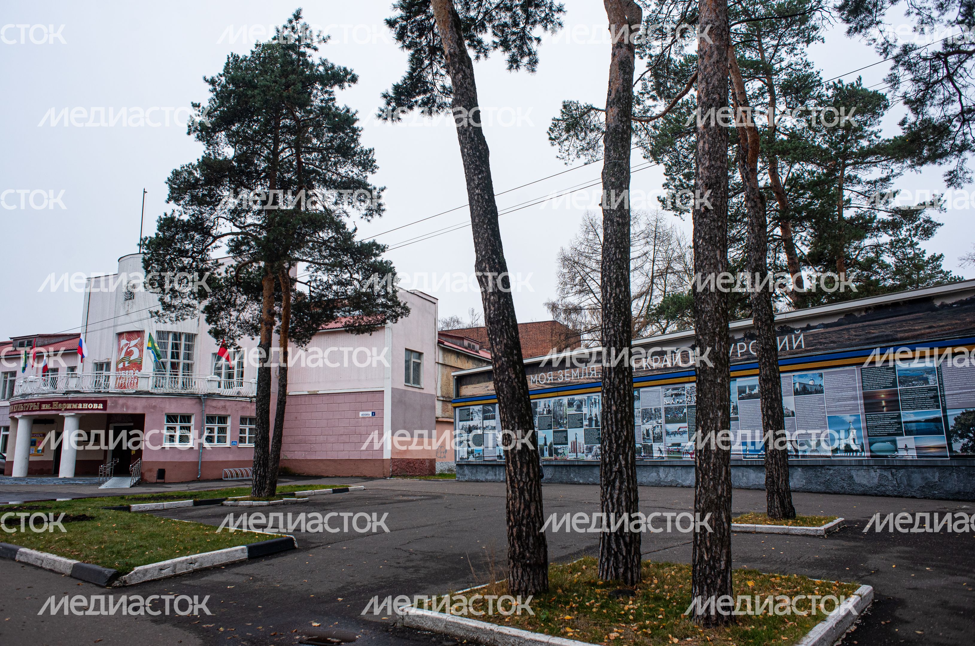 Осенние виды города Шатура