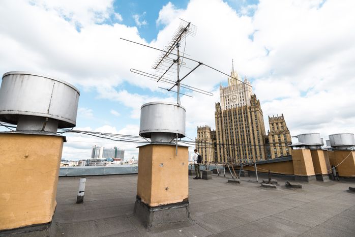 Прогулки по крышам в Москве