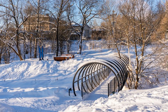 Зимний парк "Лукоморье" в Рузе