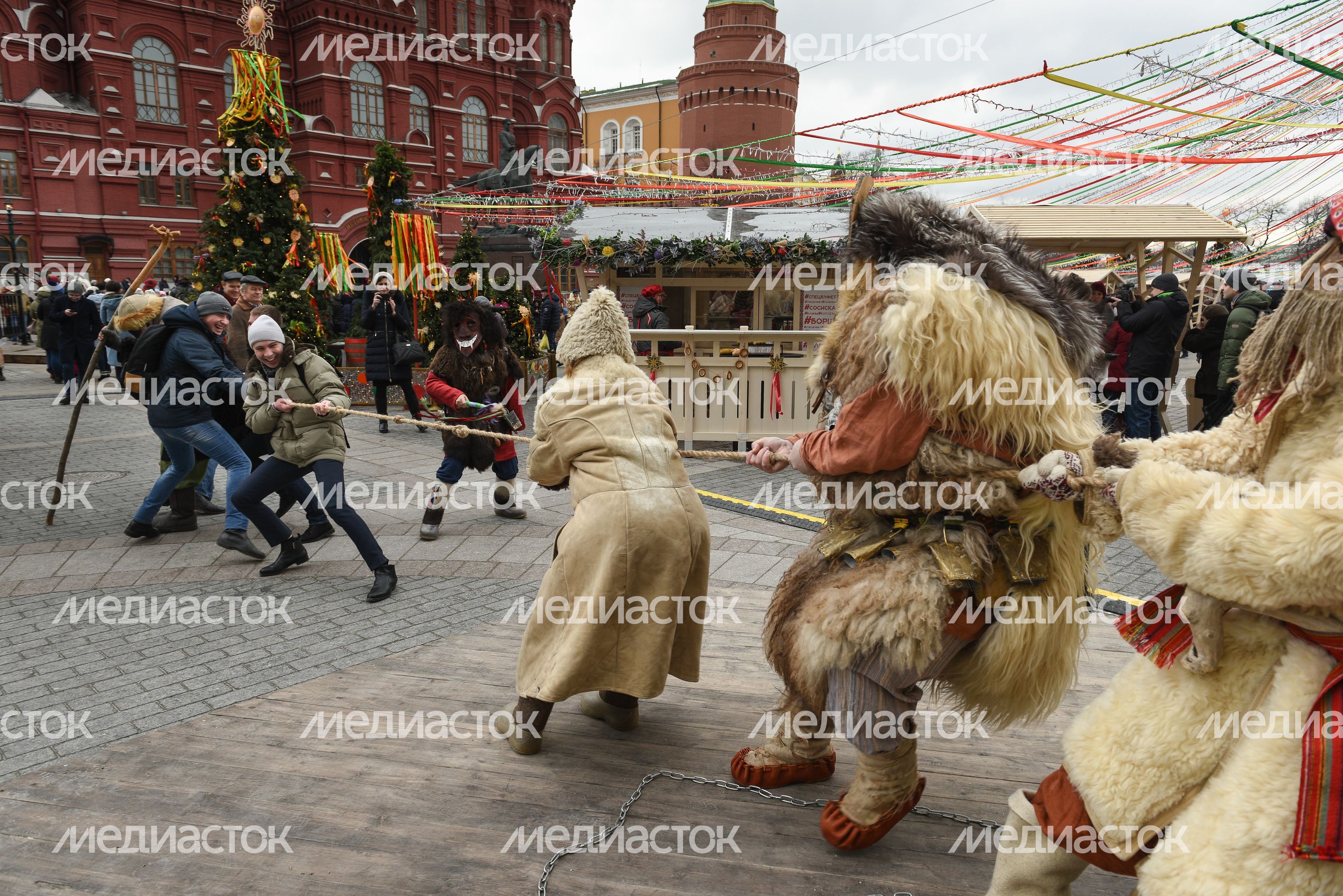 Открытие фестиваля «Московская Масленица»