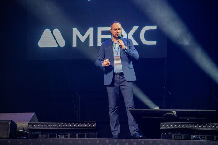 Генеральный директор Crypto Holding Алексей Зюзин на форуме по криптовалютам и блокчейн-технологиям