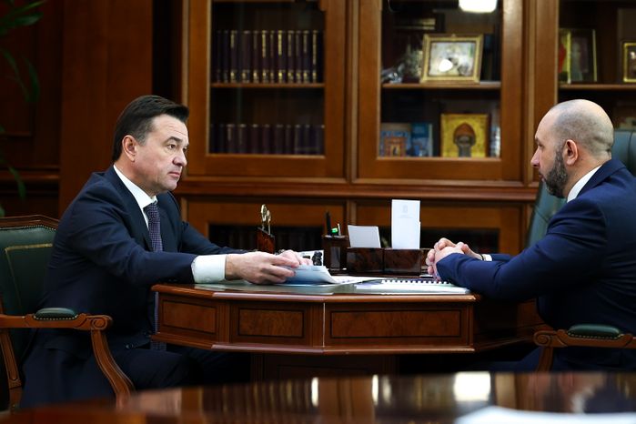 Губернатор провел рабочую встречу с главой Орехово-Зуевского г.о.