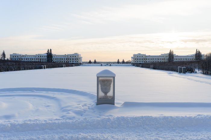 Красногорск. Усадьба «Архангельское». Зима