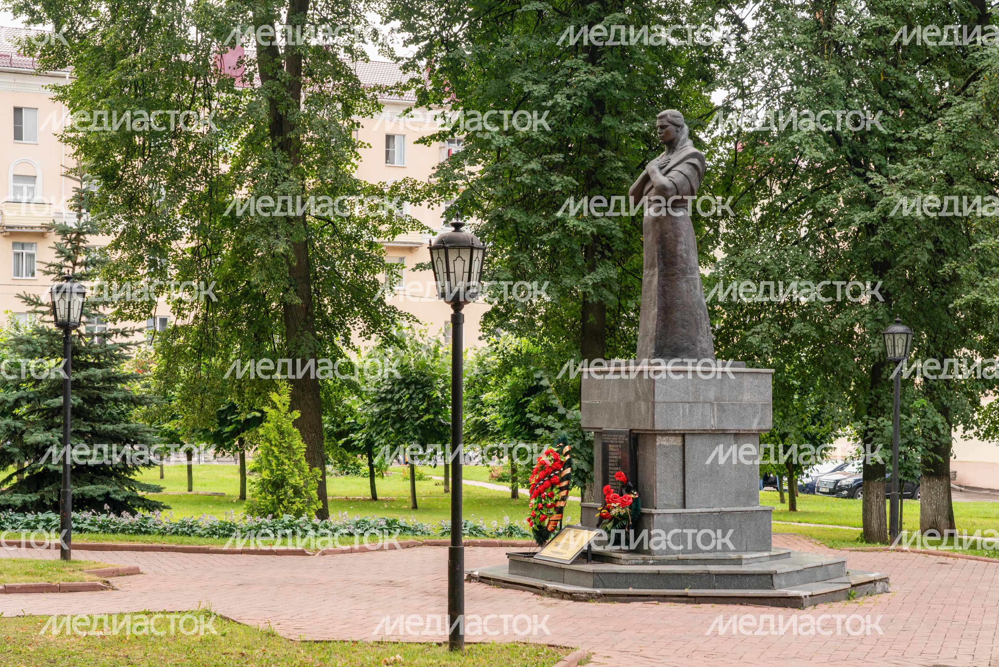 Аллея памяти в Клину Аллея памяти в Клину