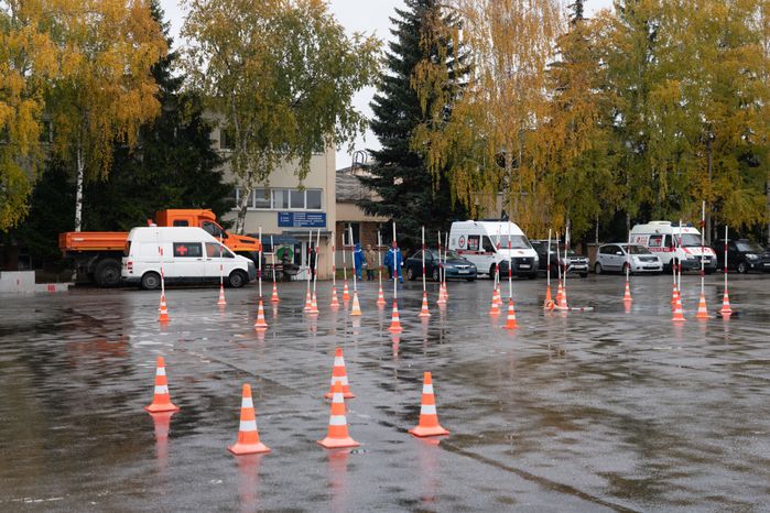 Подольск. Конкурс «Лучший водитель скорой помощи»