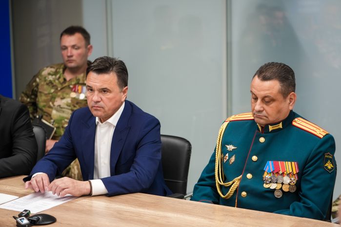 Андрей Воробьев встретился с участниками СВО - победителями праймериз "Единой России"