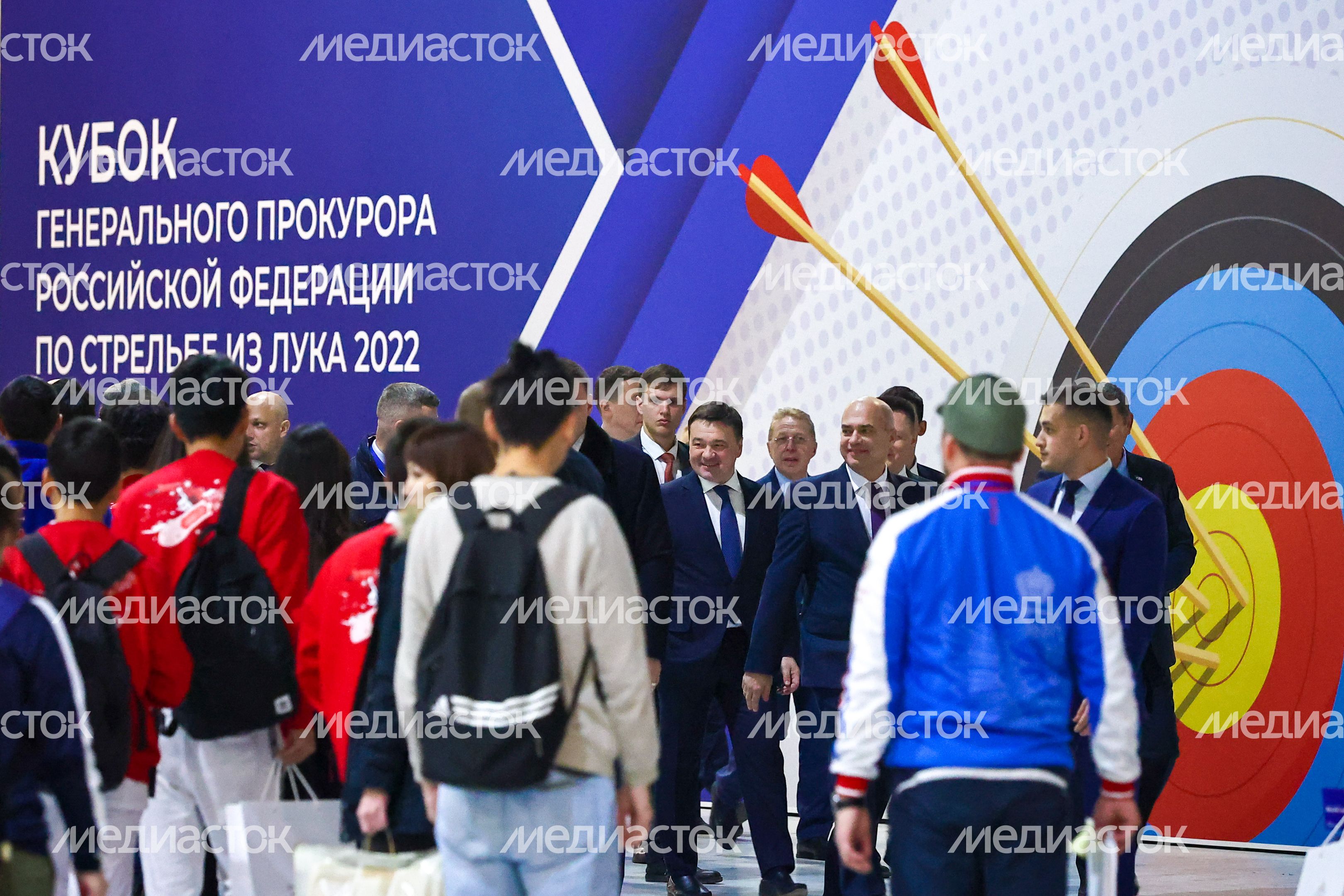 Поздравление подмосковных лучников Губернатором Подмосковья Поздравление подмосковных лучников Губернатором Подмосковья