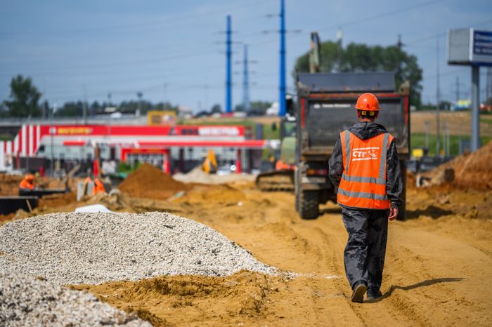 Реконструкция Каширского шоссе в Ленинском округе завершится в 2026 году