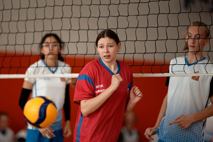 Финал регионального этапа Президентских спортивных игр по волейболу в Люберцах