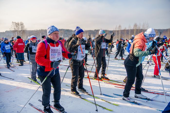Массовая гонка «Лыжня России-2024» в Химках