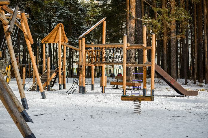 Лесопарк «Лесная опушка» в поселке Октябрьский округа Люберцы